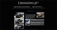 Desktop Screenshot of casamentos.limousines.pt